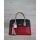Женская сумка Кисточка красная с черным 52002