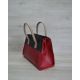 Женская сумка Кисточка красная с черным 52002