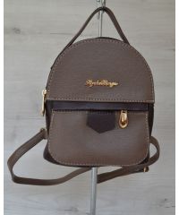 Маленький рюкзак коричневого цвета 43803
