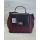 Женская сумка-клатч бордовая с черным 61402