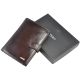 Мужской кожаный кошелек PRA-9702 коричневый