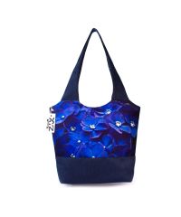 Городская сумка XYZ Флер С0323 Синие цветы Синяя