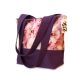 Городская сумка XYZ Флер С0330 Розовые цветы Фиолетовая