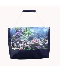 Пляжная сумка XYZ Holiday 2232 аквариум синяя