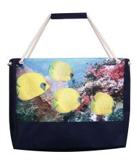 Пляжная сумка XYZ Holiday 2234 рыбы лимон