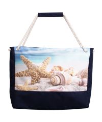 Пляжная сумка XYZ Holiday 2235 морская звезда синяя