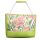 Пляжная сумка XYZ Holiday 2262 разноцветные листья салатовая