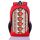 Городской рюкзак XYZ New Design РГ18302 Орнамент Цветы красный