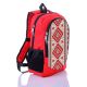 Городской рюкзак XYZ New Design РГ18301 Орнамент красный